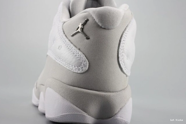 1st Kicks 310810-100 mens 13 Air white Money Jordan LowPure 0722